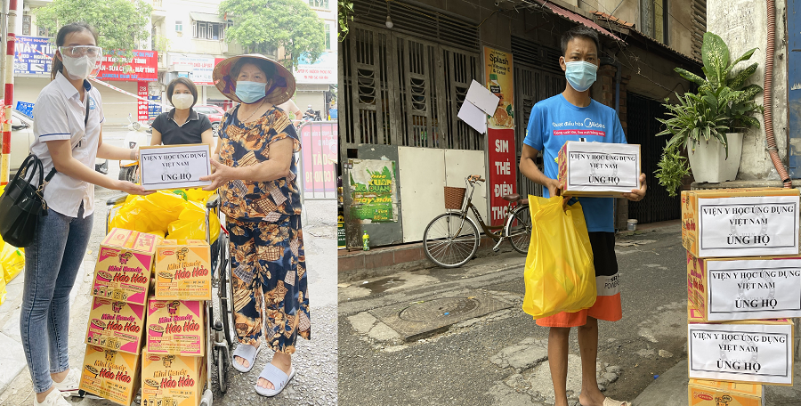 viam cung cac doi tac thien nguyen mua dich covid 19