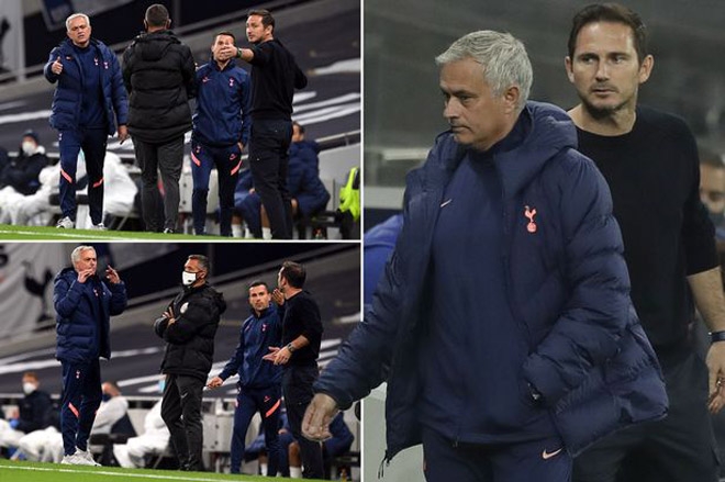 Chelsea bị Tottenham đá văng khỏi League Cup, Lampard 'khẩu chiến' với Mourinho