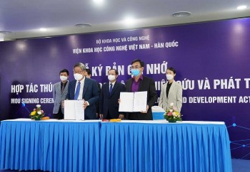 Viện KH&CN Việt Nam hợp tác nghiên cứu khoa học với Hàn Quốc
