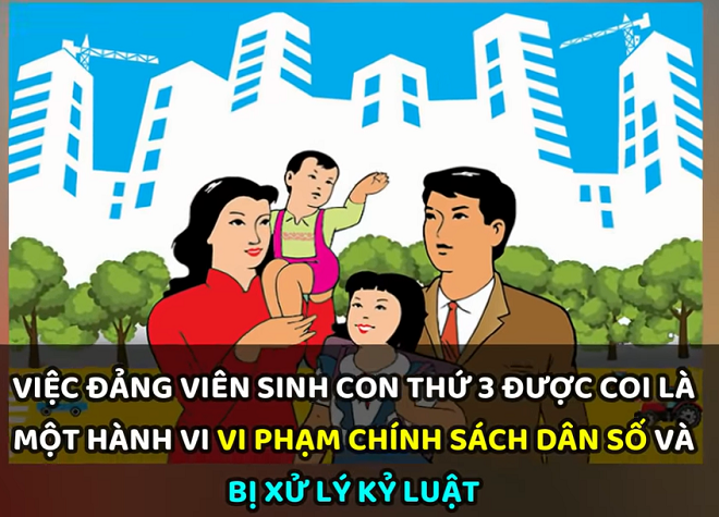 dang vien sinh con thu 3 bi ky luat theo hinh thuc nao