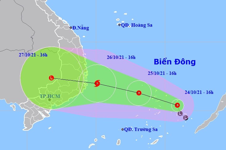 ATNĐ có thể mạnh lên thành bão; cảnh báo mưa lớn, lũ quét, sạt lở đất, ngập lụt và các chỉ đạo ứng phó