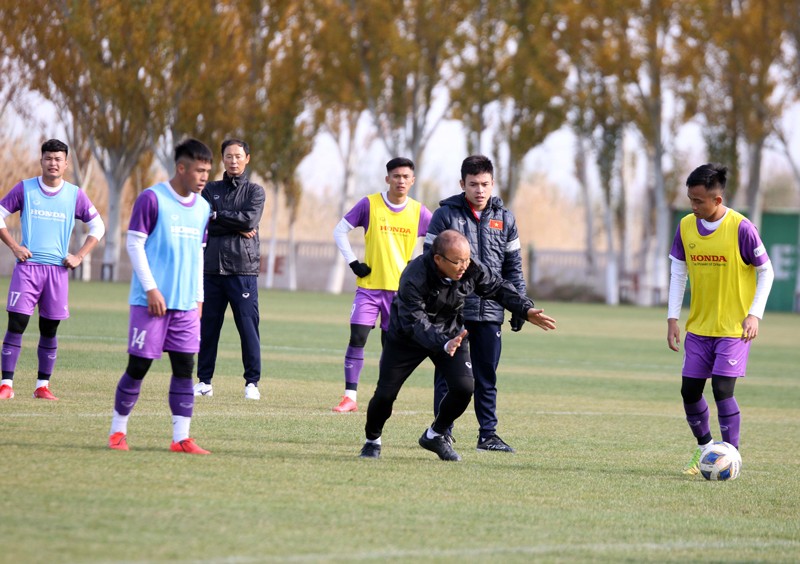 HLV Park Hang-seo chỉnh đốn lại U23 Việt Nam trước trận gặp Myanmar