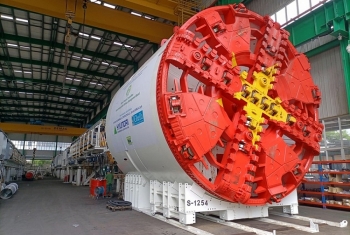 may dao ham tuyen duong sat nhon ga ha noi da cap cang hai phong