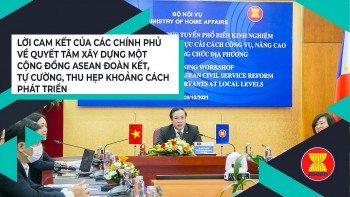 Lời cam kết của các Chính phủ về quyết tâm xây dựng một cộng đồng ASEAN đoàn kết, tự cường, thu hẹp khoảng cách phát triển