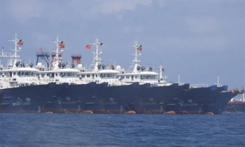 Philippines yêu cầu Trung Quốc rút hơn 200 tàu dân quân trên Biển Đông