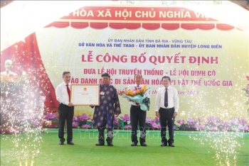 le hoi dinh co duoc cong nhan la di san van hoa phi vat the quoc gia