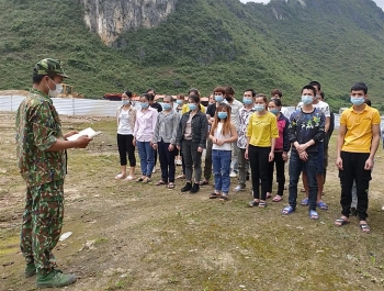Cao Bằng: Phát hiện 44 người nhập cảnh trái phép từ biên giới Trung Quốc trốn cách ly