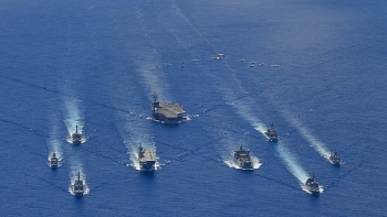 Tàu sân bay USS Ronald Reagan tập trận "trấn an" đồng minh và đối tác trong khu vực