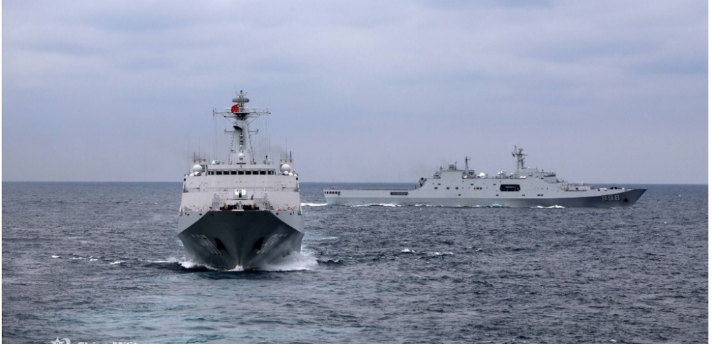 Trung Quốc bắt đầu tập trận một tuần ở vịnh Bắc Bộ
