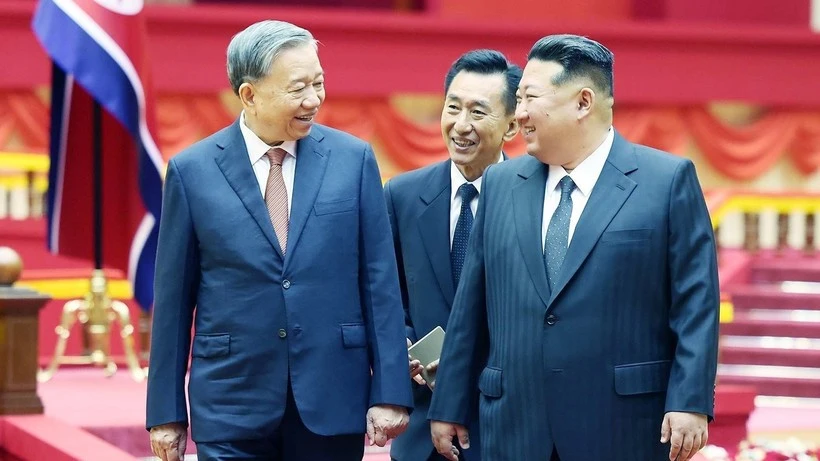 vun dap tinh huu nghi nang tam quan he hai dang hai nuoc viet nam va trieu tien