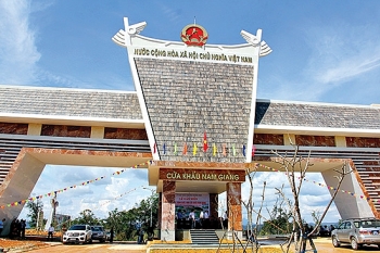 cua khau nam giang duoc nang cap thanh cua khau quoc te