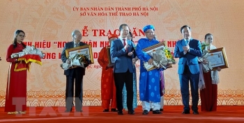 ha noi vinh danh 66 nghe nhan linh vuc di san van hoa phi vat the