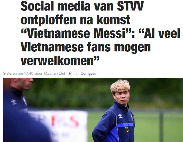 Báo Bỉ viết bài "sốc" về Công Phượng, fan Việt làm loạn Facebook