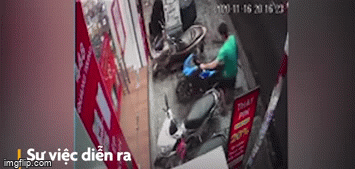 video choang vang man trom xe may trong 8 giay o sai gon