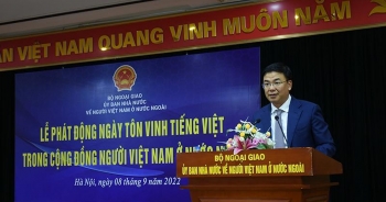 Tôn vinh tiếng Việt trong cộng đồng người Việt Nam ở nước ngoài