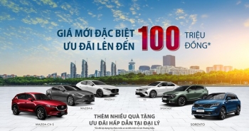 THACO AUTO công bố giá bán mới và tăng ưu đãi cho các dòng xe Kia và Mazda