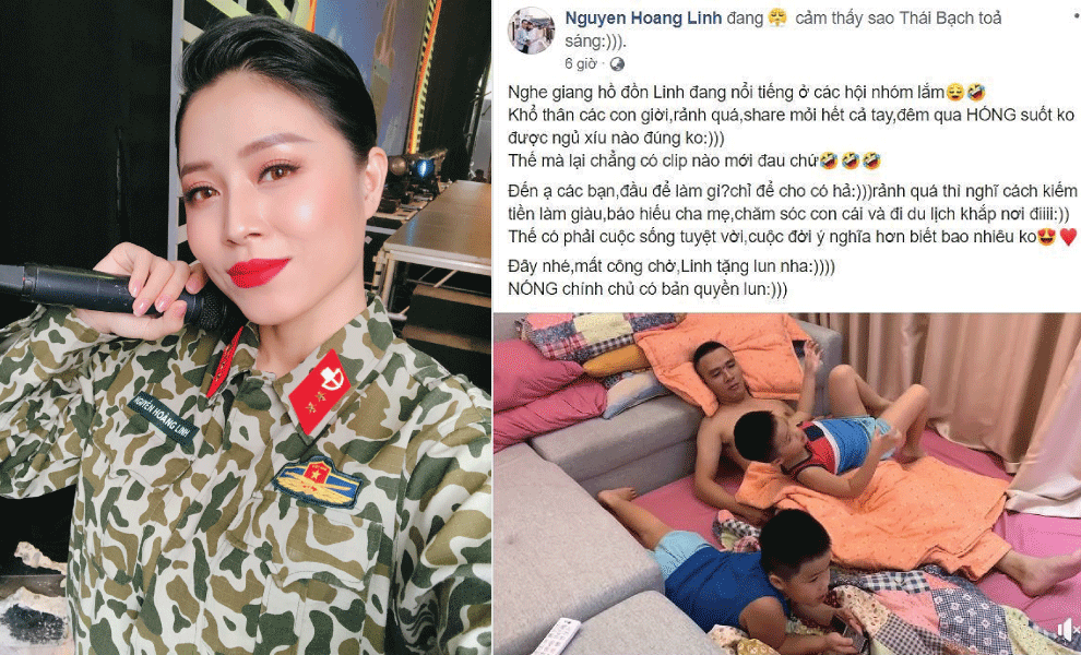 Facebook sao Việt hôm nay (31/7): MC Hoàng Linh lên tiếng về tin đồn có clip 'nhạy cảm'
