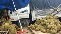 xe tai mat phanh lao vao le duong mot nguoi di bo tu vong
