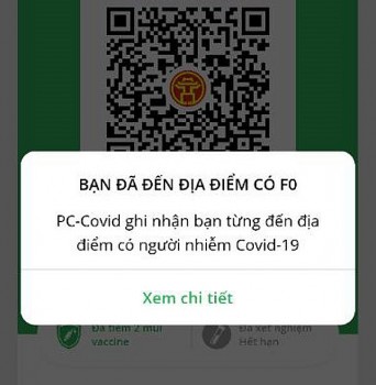 ung dung pc covid them tinh nang canh bao nguoi dung tiep xuc f0