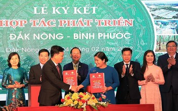 Bình Phước - Đắk Nông ký kết hợp tác phát triển