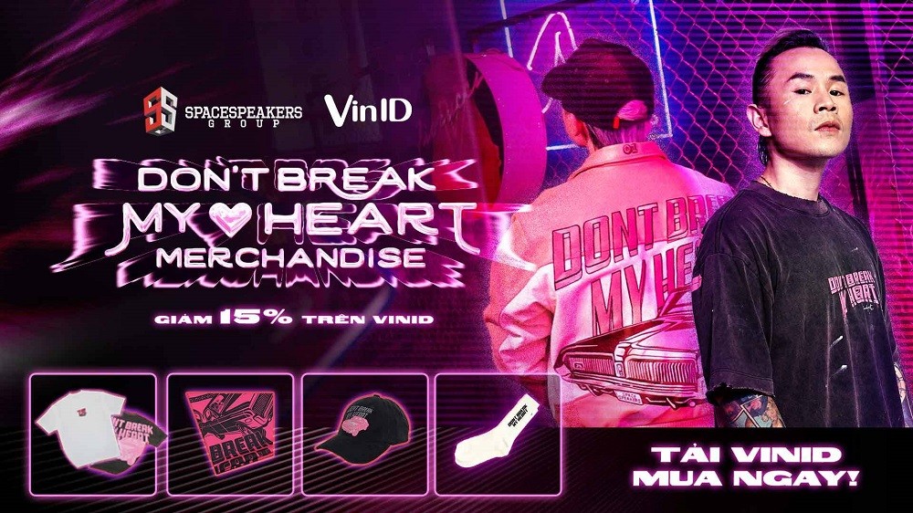VinID hợp tác với Binz, độc quyền phân phối bộ sưu tập thời trang "Don’t Break My Heart"