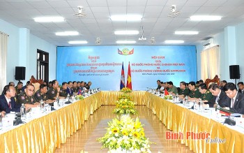 Hội đàm giữa Bộ Quốc phòng Việt Nam và Bộ Quốc phòng Campuchia
