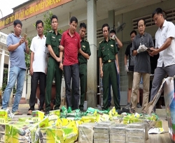 triet pha duong day ma tuy hon 60kg tu campuchia ve viet nam