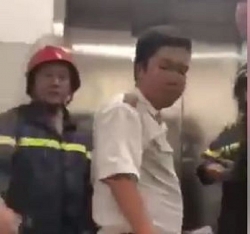 Giải cứu 21 người bị kẹt trong thang máy ở trung tâm TP.HCM