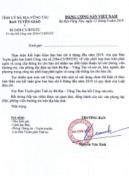 Bà Rịa - Vũng Tàu thu hồi công văn quy định về phát ngôn báo chí