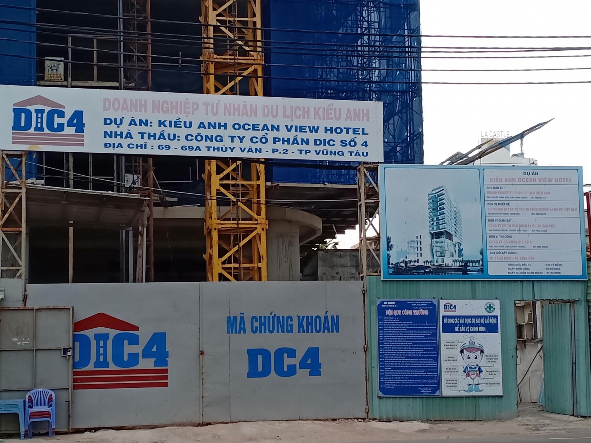 Khách sạn Kiều Anh Ocean View xây dựng vượt tầng, phớt lờ thanh tra xây dựng
