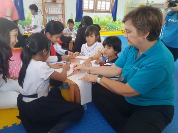 UNICEF trang bị kỹ năng, vật chất ứng phó với thiên tai cho trẻ em Quảng Nam