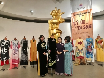 chu tich vufo nguyen phuong nga ao dai viet nam xung dang la di san van hoa phi vat the cua nhan loai