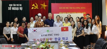 khai giang lop boi duong tieng han quoc tao co hoi moi truong giao luu ngon ngu van hoa giua viet han