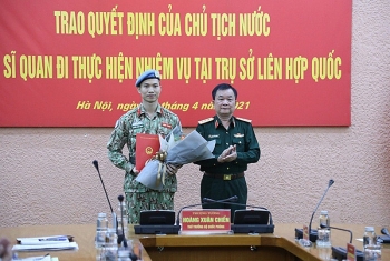 viet nam co si quan thu 3 lam nhiem vu gin giu hoa binh o lien hiep quoc