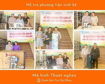 world vision viet nam trao tang phuong tien sinh ke cho 16 ho gia dinh kho khan tai da nang