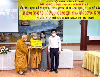 Ni Giới hệ phái Khất sĩ Việt Nam hỗ trợ Ấn Độ 1 tỷ đồng chống COVID-19