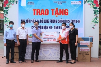 world vision ho tro nhu yeu pham va vat tu y te cho cac diem cach ly tai dien bien