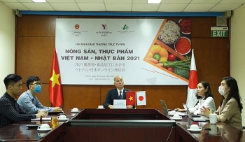 Giao thương trực tuyến nông sản, thực phẩm Việt Nam - Nhật Bản 2021