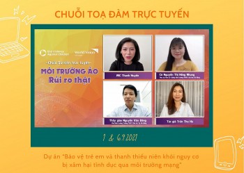 cha me cung con phong tranh rui ro bi bat nat va xam hai tinh duc tren moi truong mang