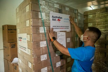50.000 hộp an toàn do Chính phủ Australia hỗ trợ đã đến Việt Nam