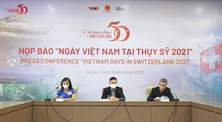 Lần đầu tiên Ngày Việt Nam tại Thụy Sỹ 2021 được tổ chức trực tuyến