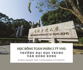 dai hoc trung van hong kong cong bo 30 suat hoc bong toan phan cho hoc sinh viet nam
