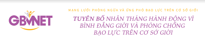 gbvnet ra tuyen bo nhan thang hanh dong va 16 ngay hanh dong chong bao luc gioi