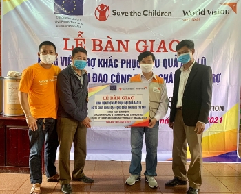 to chuc cuu tro tre em va tam nhin the gioi chung tay ho tro 12889 ho gia dinh phuc hoi sau lu lut