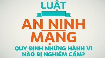 Những nhóm hành vi bị cấm trên không gian mạng theo luật an ninh mạng