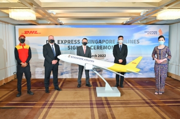 DHL Express ký Thỏa thuận Phi hành đoàn và Bảo dưỡng (C&M) với Singapore Airlines để khai thác 5 máy bay B777