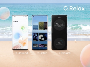 Dòng OPPO Find X5 được trang bị ứng dụng O Relax mang đến những giây phút tĩnh tâm cho người dùng