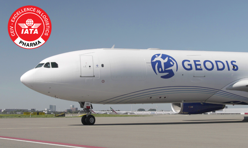 GEODIS được cấp chứng nhận CEIV Pharma để vận chuyển dược phẩm bằng đường hàng không