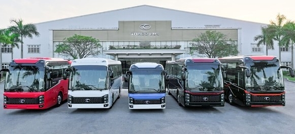 Khánh thành dây chuyền công nghệ sản xuất nhà máy THACO Bus tại Quảng Nam