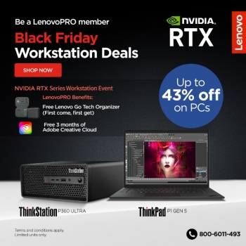 lenovo singapore trien khai dot khuyen mai thu sau den doi voi lenovo thinkpad p series va thinkstation
